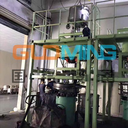 鋰電池材料除鐵現場
